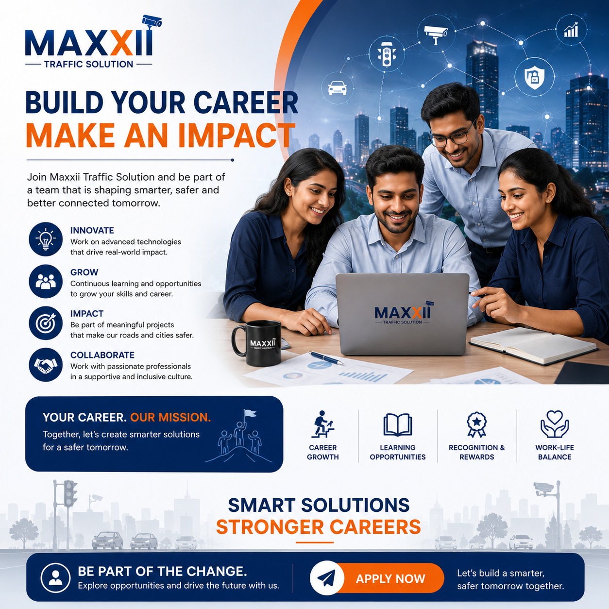 Careers at MAXXII Traffic Solutions